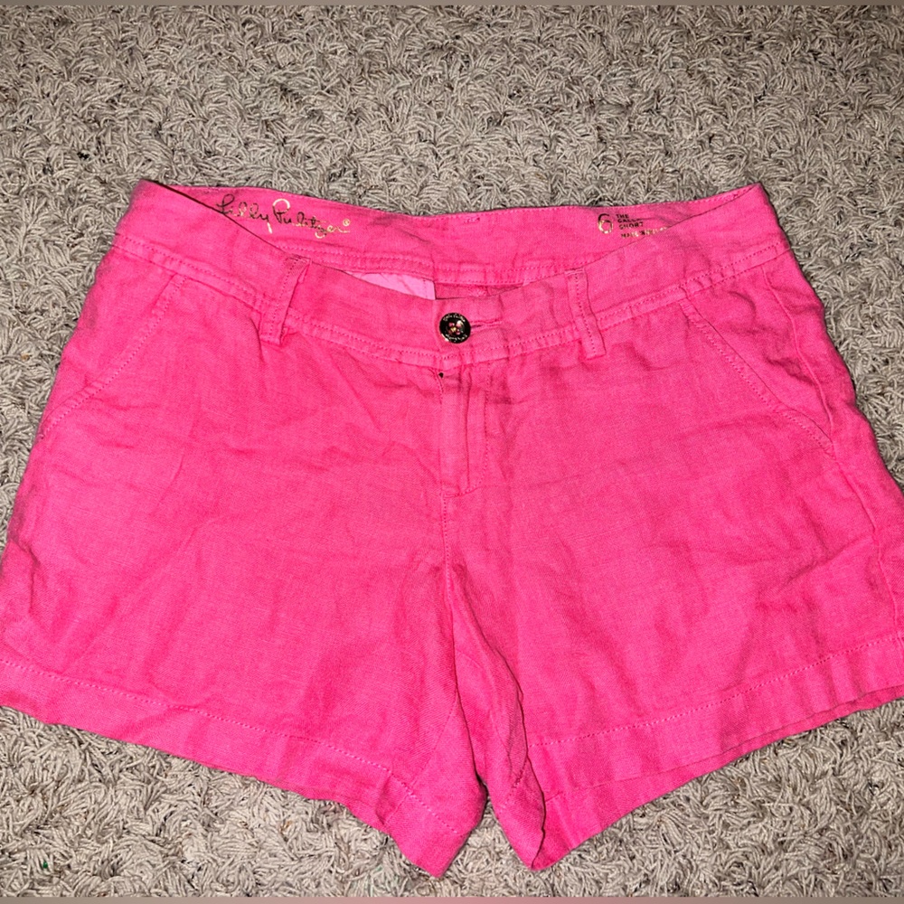 Lilly Pulitzer linen shorts